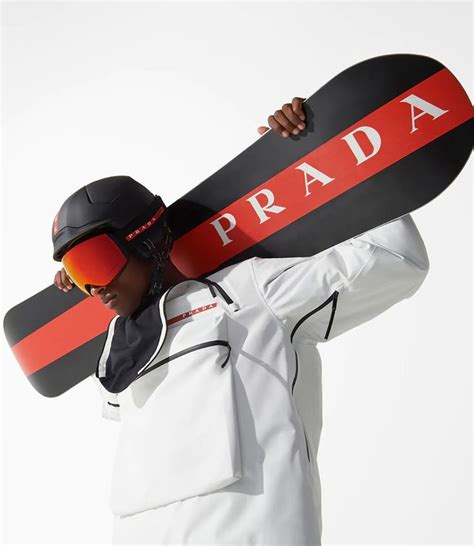 snowboarder prada